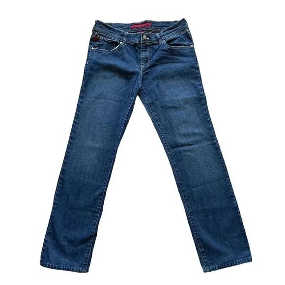 Fire Skinny Blue Mid Rise Womens Jeans Sz 9 - Picture 1 of 11